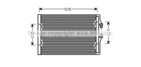 AVA QUALITY COOLING Конденсатор, кондиционер IV5065